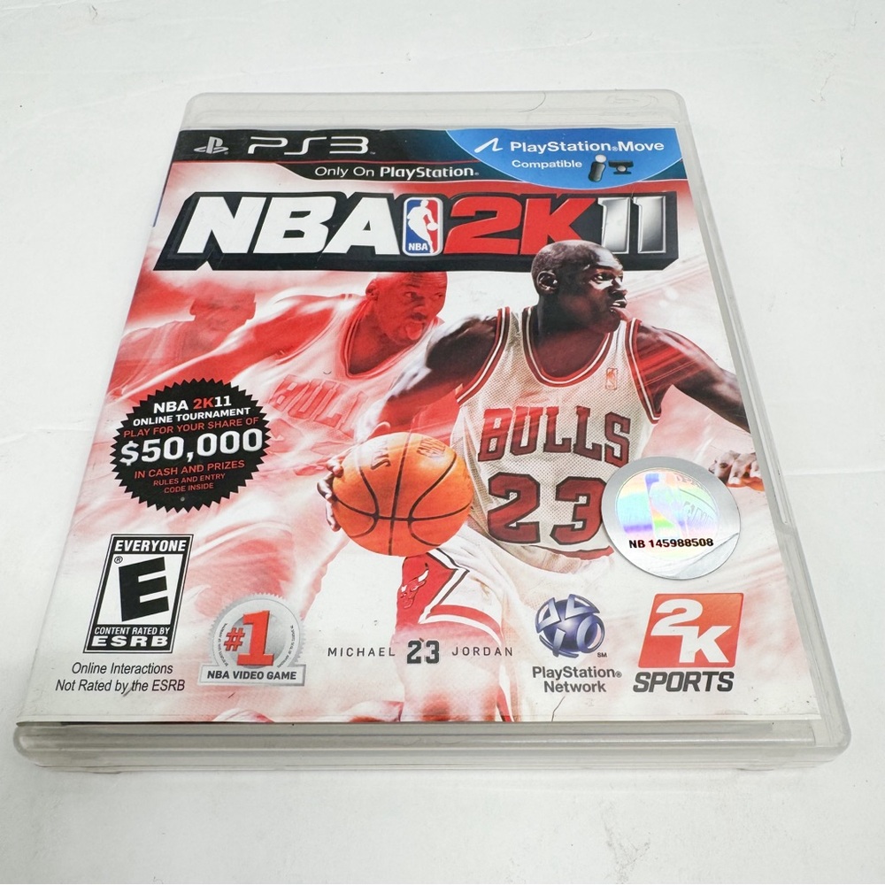 NBA 2K11 (Playstation 3, 2010) PS3, Michael Jordan, Basketball Game